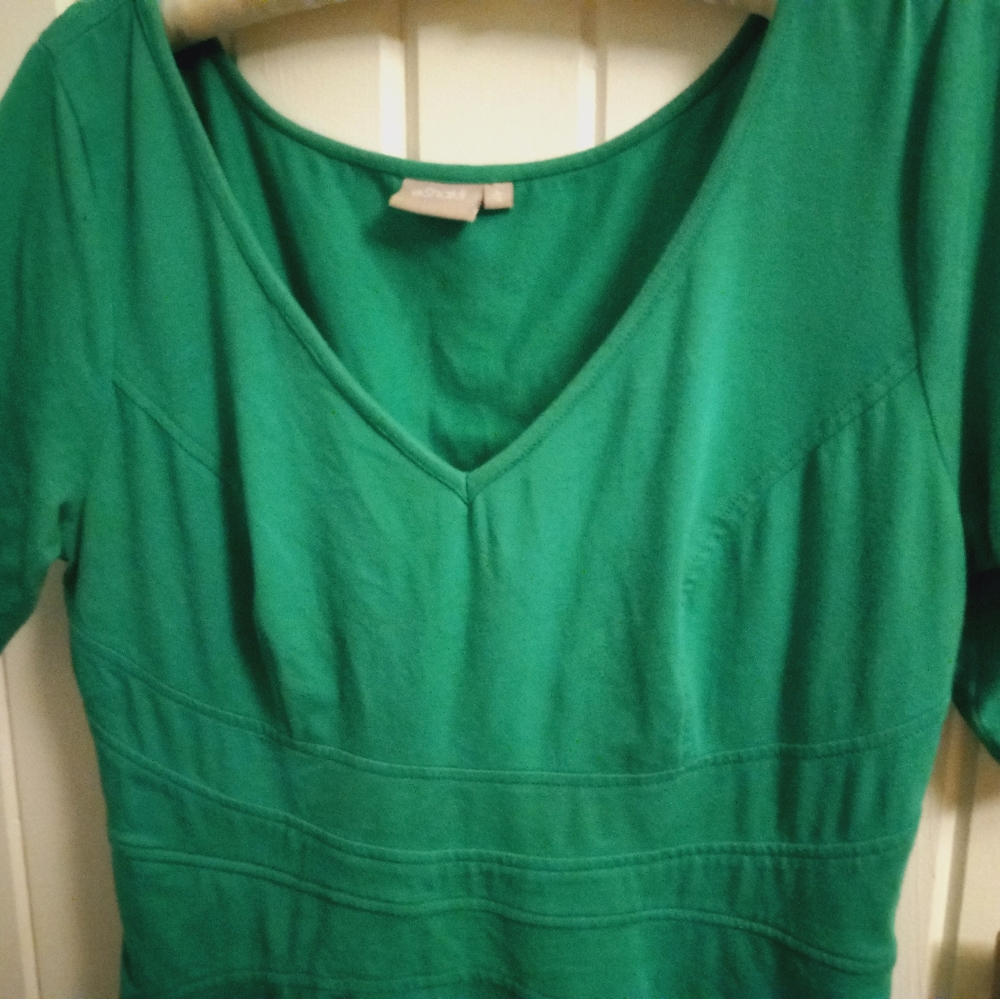 SALE! eShakti curved waist fit and flare dress with POCKETS! - Picture 2 of 14